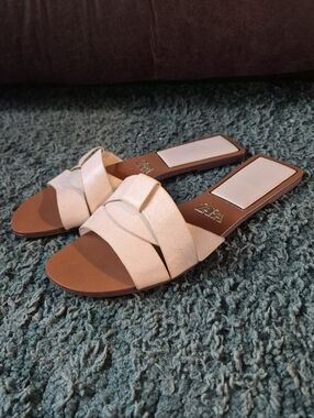 Zara Criss Cross Straps Sandals 38